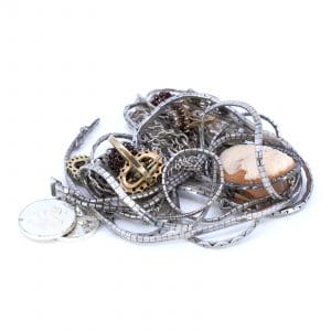 Investeringssilver S830 112,5g med camé och stenar