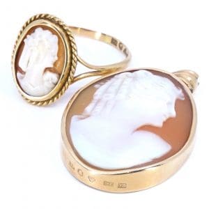 Investeringsguld 18K 8,8g skeva cameér