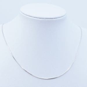 Halskedja Venezia Silver S925 1,8g Längd 45-50cm Bredd 1mm