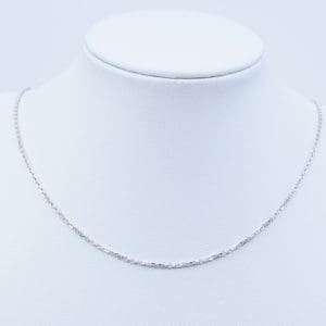 Halskedja ankar Silver S925 2,2g Längd 45cm Bredd 1mm