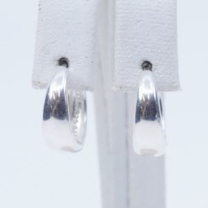Örhängen creoler Silver S925 1,9g Diameter 14mm