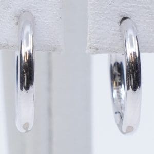 Örhängen creoler Silver S925 1,8g Diameter 15mm