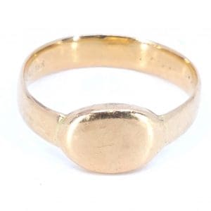 Ring Guld 18K 4,1g Ø18 skev