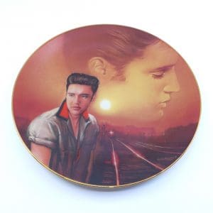Samlartallrik "The Elvis Presley hit parade collection" Plate Eight "Mystery train"