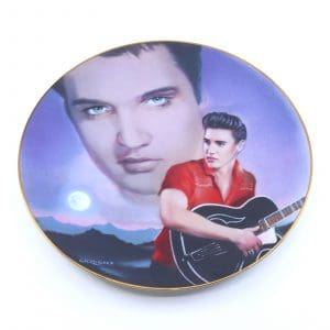 Samlartallrik "The Elvis Presley hit parade collection" Plate Nine "Blue moon of Kentucky"