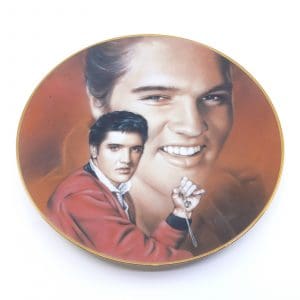 Samlartallrik "The Elvis Presley hit parade collection" Plate Ten "Wear my ring around your neck"