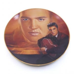 Samlartallrik "The Elvis Presley hit parade collection" Plate Twelve "Peace in the valley"