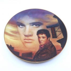 Samlartallrik "The Elvis Presley hit parade collection" Plate One "Heartbreak Hotel"