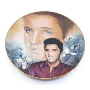 Samlartallrik "The Elvis Presley hit parade collection" Plate Six "Teddy Bear"