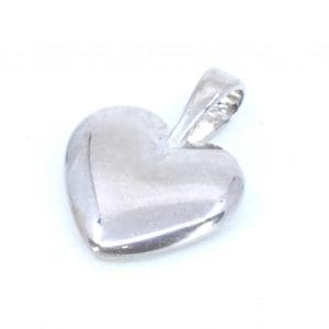 Hänge hjärta Silver S925 1,1g Bredd 10mm Höjd 13mm