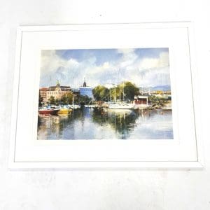 Dominik Pawlowski (1956-) Litografi 6/10 "Piren" Bredd 52cm Höjd 40,5cm, signerad