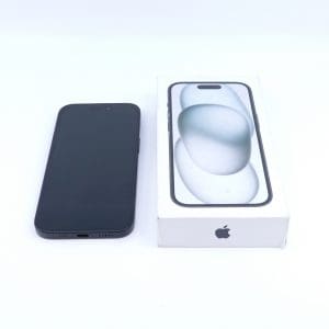 Mobiltelefon Apple Iphone 15 128GB modell A3090 batterihäla
