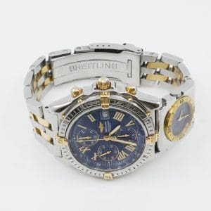 Armbandsur Breitling Crosswind Guld/Stål Boett 42mm med UTC