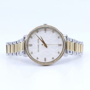 Armbandsur Michael Kors Stål tvåfärgad kvarts Längd 19,5cm Boett 38mm