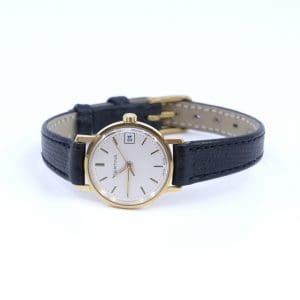 Armbandsur Certina Guld 18K Boett 21mm datum plastglas quartz i behov av nytt batteri