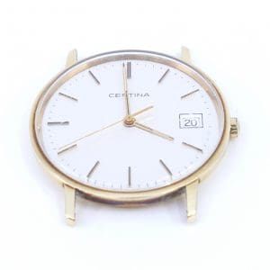 Armbandsur Certina Guld 14K 20,5g Boett 33mm quartz i behov av nytt batteri graverad