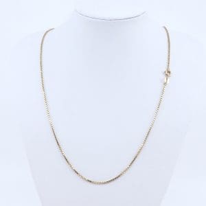 Halskedja Venezia Guld 18K 4,6g Längd 43cm Bredd 1,1mm