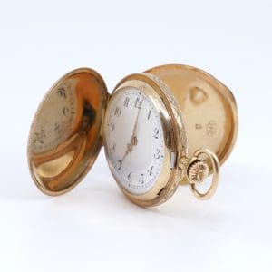 Mormorsur Guld 14K 23,8g Boett 32mm manuell går ej att ställa om tiden