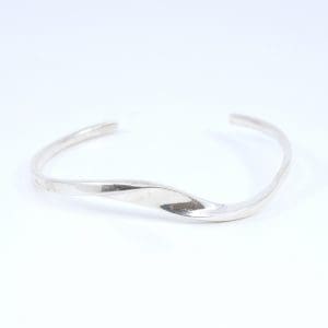 Armring öppen Silver S925 12,8g Diameter 6,2x5,3cm