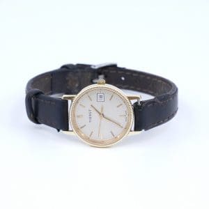 Armbandsur Tissot Guld 14K Boett 23mm 15,9g quartz med datum graverad