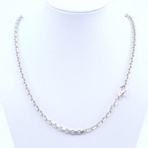 Halskedja Ankar Silver S925 17,7g Längd 50cm Bredd 3mm