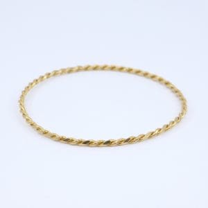 Armring Guld 21K 12,6g Diameter 6,9cm något skev