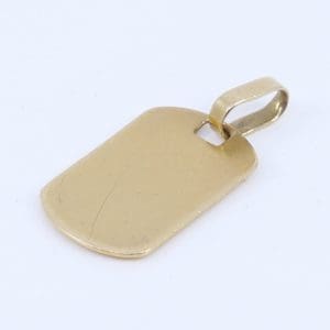 Investeringsguld 18K 2,3g graverad