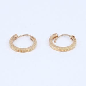 Örhängen Creoler Guld 18K 0,7g Diameter 13mm