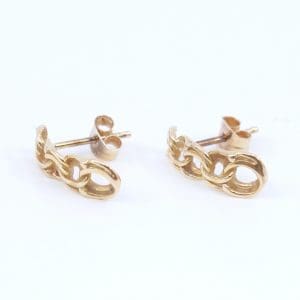 Örhängen Bismarck Guld 18K 1,4g Höjd 14mm