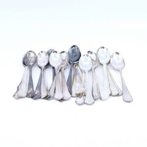 Investeringssilver S830 415g diverse kaffeskedar