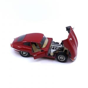 Modellbil Jaguar E-type Coupe 265WK 60-tal