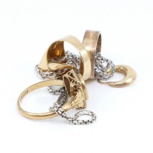 Investeringsguld 18K 23,9g skadat