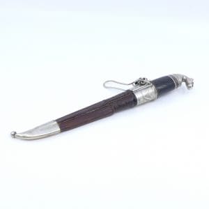 Kniv Lisakki Järvenpää Kauhava finsk kavallerikniv bladlängd 8cm totallängd 17cm