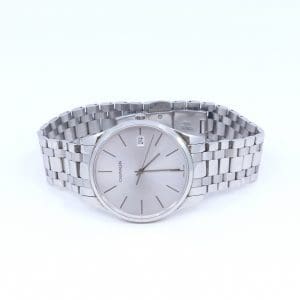 Armbandsur Calvin Klein k4n 211 quartz datum stållänk med viklås 40mm