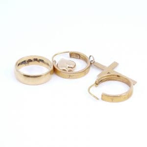 Investeringsguld 18K 9,8g skadat