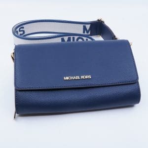 Axelremsväska Michael Kors 20,5x12cm, marinblå, dustbag
