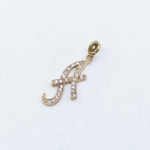 Investeringsguld 18K 2,5g med stenar