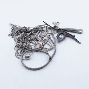 Investeringssilver S925 72,9g, innehåller stenar