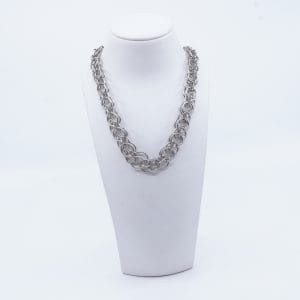 Halskedja Silver S925 41,6g Längd 43,5cm Bredd 11mm