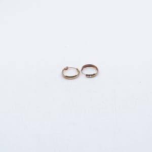 Örhängen Creoler Guld 18K 0,7g Diameter 14mm