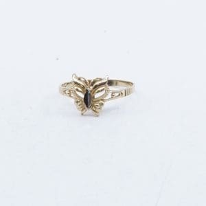Ring med fjäril Guld 18K 1,8g Ø18