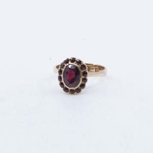 Investeringsguld 18K 3g, stenen skadad