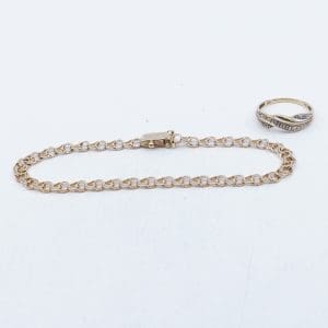 Investeringsguld 18K 7,6g, defekt, slitet