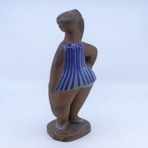 Figurin Stengods Gustavsberg Dora ur serien ABC-flickorna Design Lisa Larson