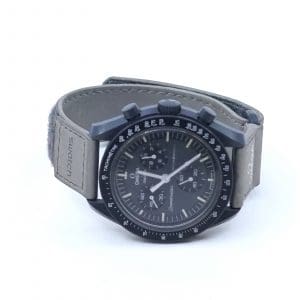 Armbandsur Swatch/Omega, Moonswatch, Mission to Mercury, quartz, i behov av batteribyte, repor