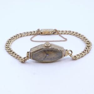 Armbandsur Levrette Guld 14K Längd 19cm Boett 16mm