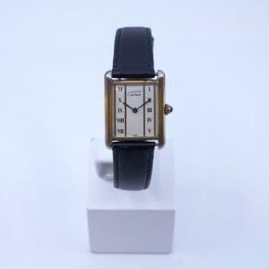 Armbandsur Must De Cartier Silver S925 Längd 16,5-20cm Boett 23mm
