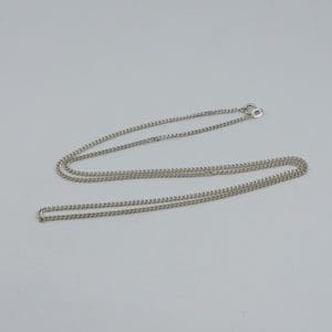 Halskedja Pansar Silver S925 6,6g Längd 59,9cm Bredd 2mm