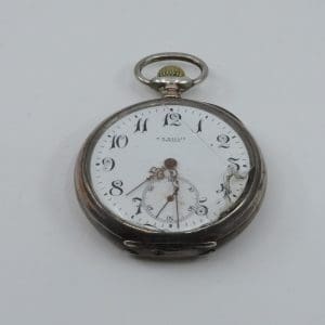 Fickur Longines Silver S800 Boett 50mm Manuell sprucket Plexiglas Längd 7,1cm