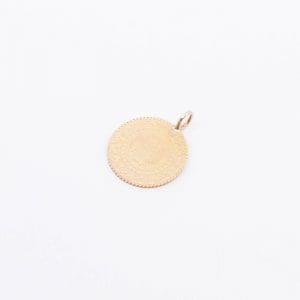 Hänge Myntliknande föremål Guld 21K 2,2g Bredd 18mm Höjd 18mm